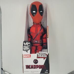 Marvel Talking Deadpool Jakks Pacific Shelf Talkers 12 Inch Pull String Doll